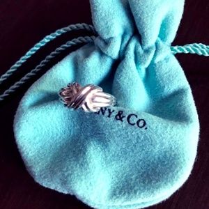 Tiffany & Co Signature Series Silver Knot Ring